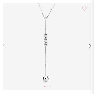 Pandora String of Beads Y- Necklace